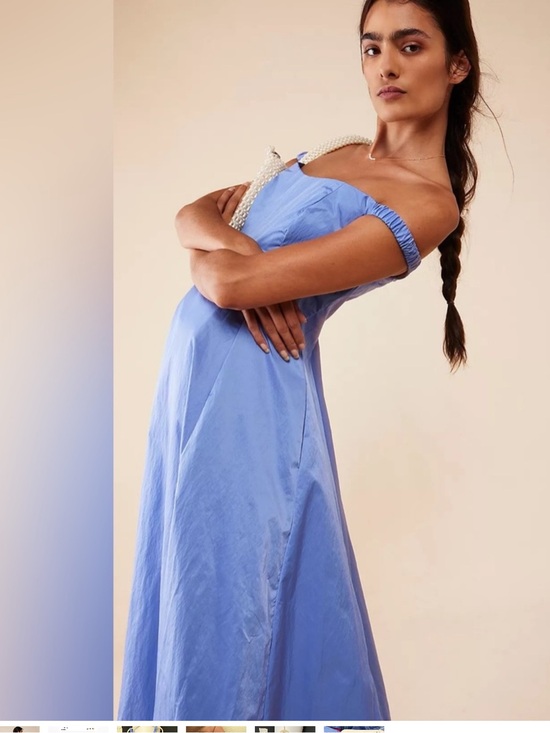 Free People Dresses & Skirts - Free People Blue Midi Dress